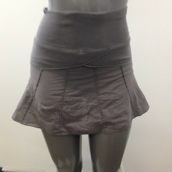 Skechers Women's Medium Gray Mini Circle Skirt